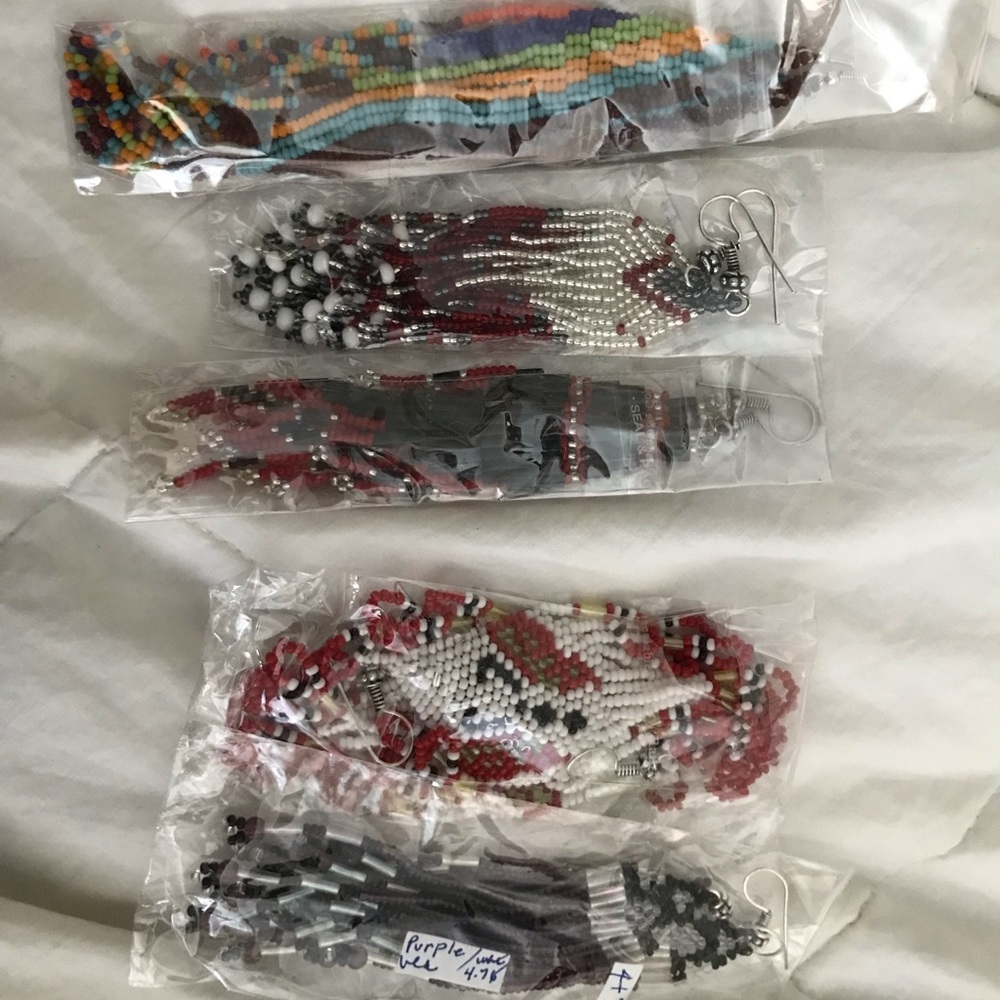 5 Pack Dangly Earrings